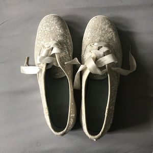 Kate spade/ Keds sparkle tennis shoe